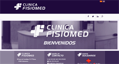 Desktop Screenshot of clinica-fisiomed.com